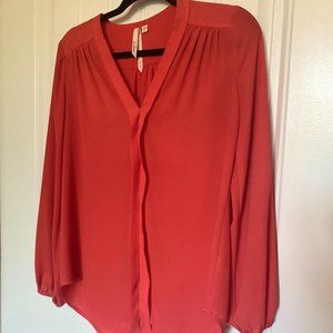 Red/Orange Blouse